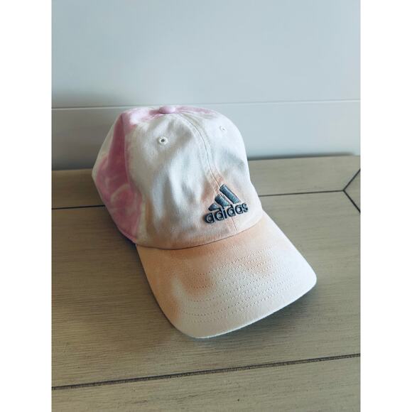 Adidas Originals Trefoil Colorwash Tie Dye Strapback Adjustable Baseball Hat - Picture 6 of 6